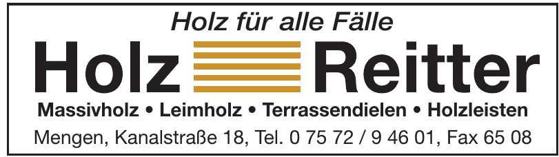 Holz Reitter Holz Reitter