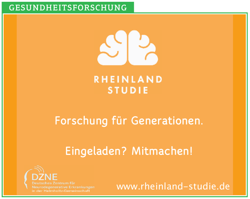 Rheinland Studie Rheinland Studie