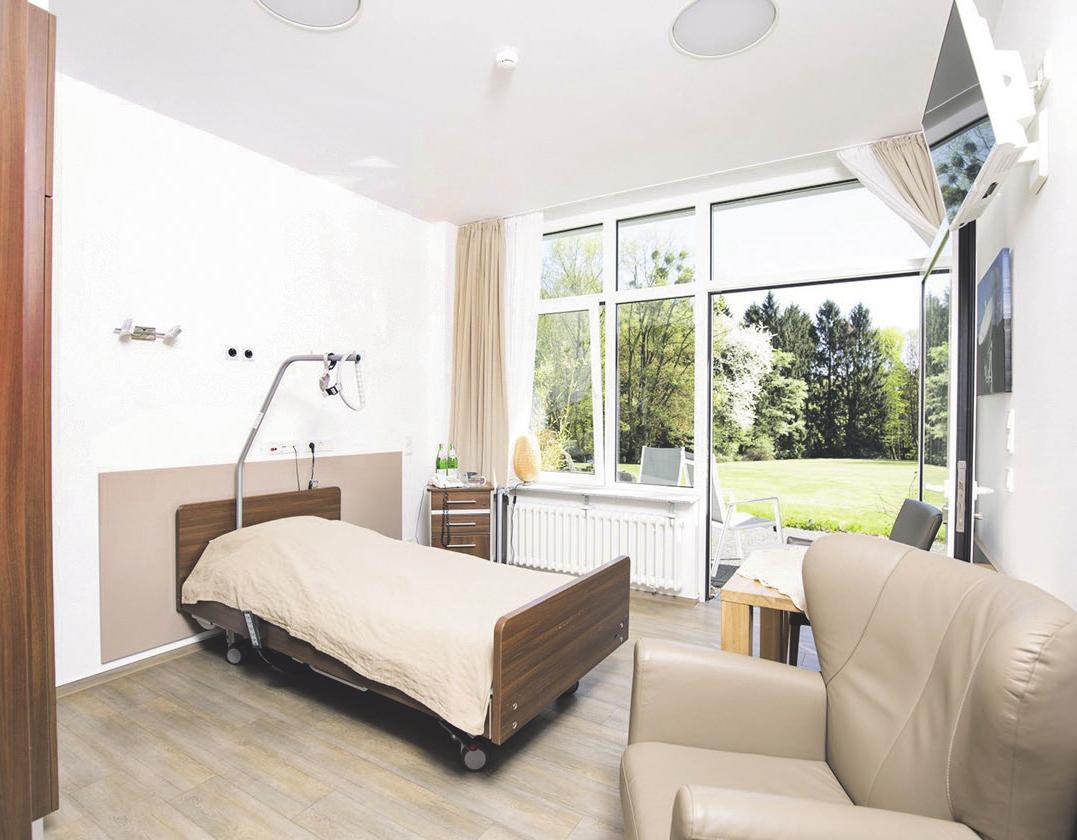 Die Einrichtung der Zimmer ist modern, der Garten direkt zugänglich Bild: Büge Die Einrichtung der Zimmer ist modern, der Garten direkt zugänglich Bild: Büge