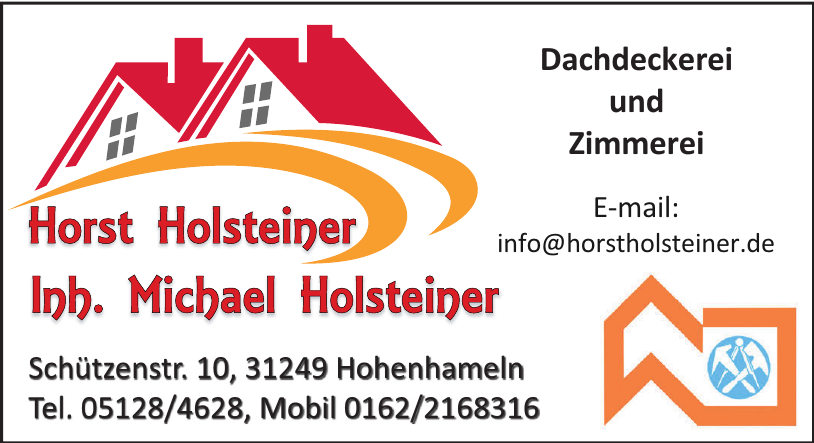 Dachdeckerei und Zimmerei Horst Holsteiner Dachdeckerei und Zimmerei Horst Holsteiner