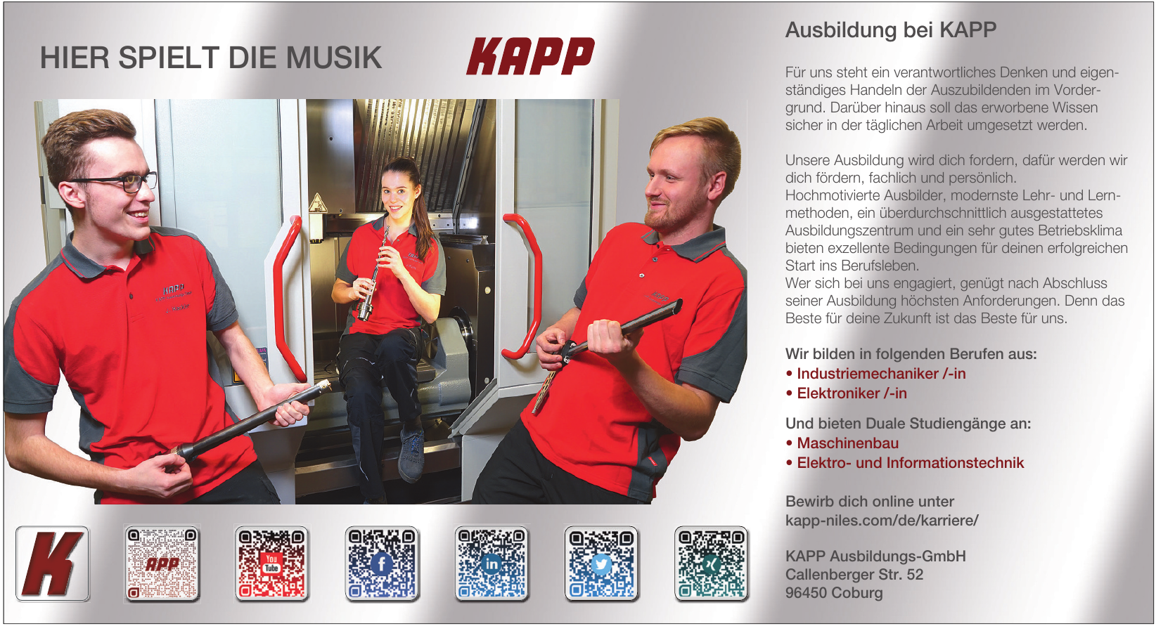 KAPP Ausbildungs-GmbH KAPP Ausbildungs-GmbH