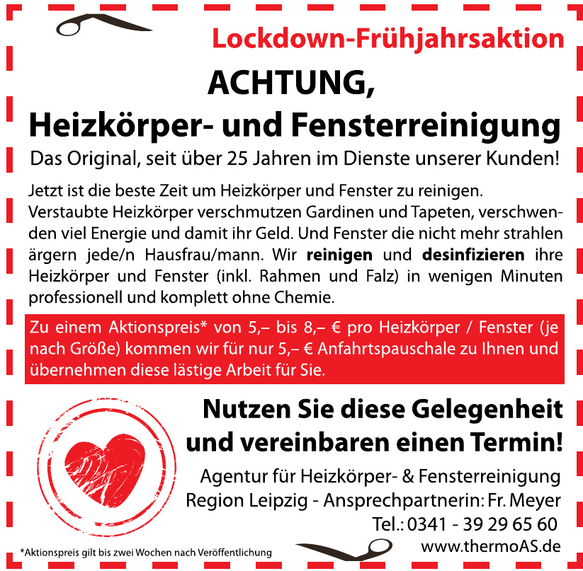 Agentur für Heizkörper- & Fensterreinigung Agentur für Heizkörper- & Fensterreinigung