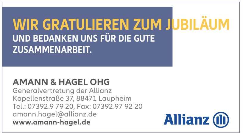 Amann & Hagel Ohg Amann & Hagel Ohg