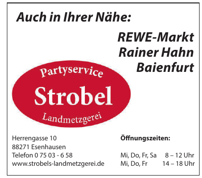 Partyservice Strobel Landmetzgerei Partyservice Strobel Landmetzgerei