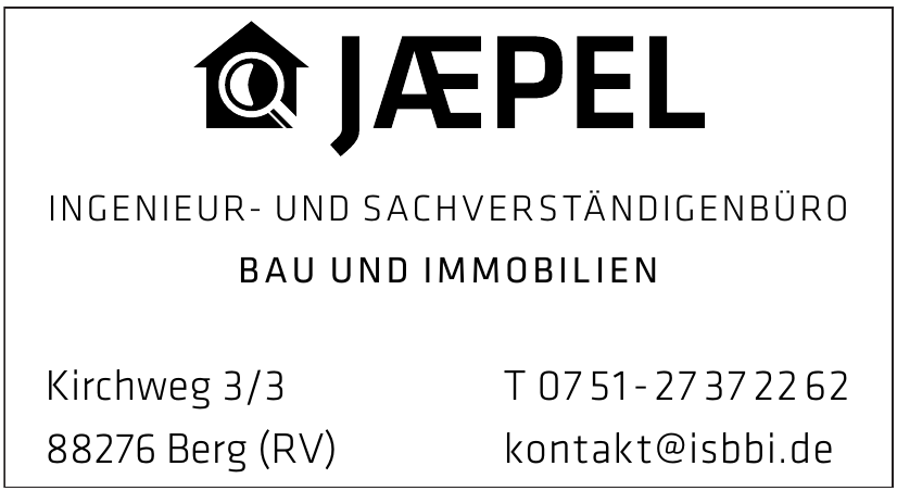 Jaepel Ingenieur- und Sachverständigebüro Jaepel Ingenieur- und Sachverständigebüro