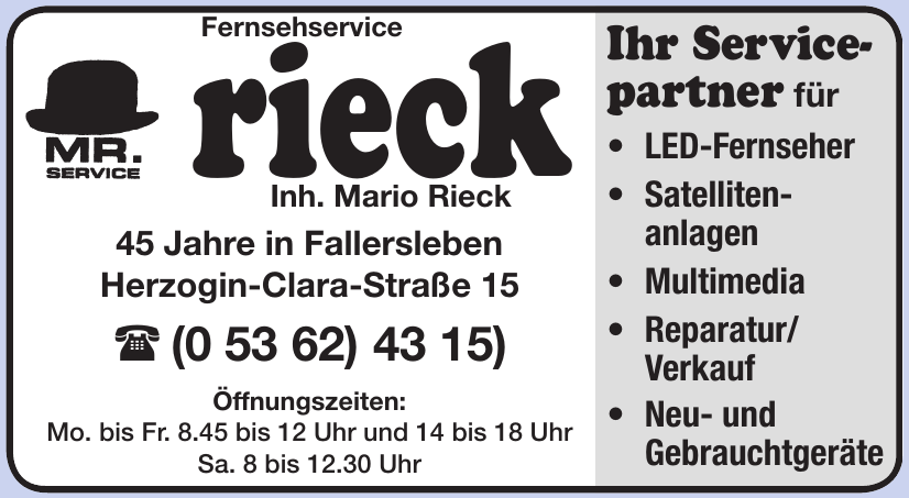 MR.service riecek MR.service riecek