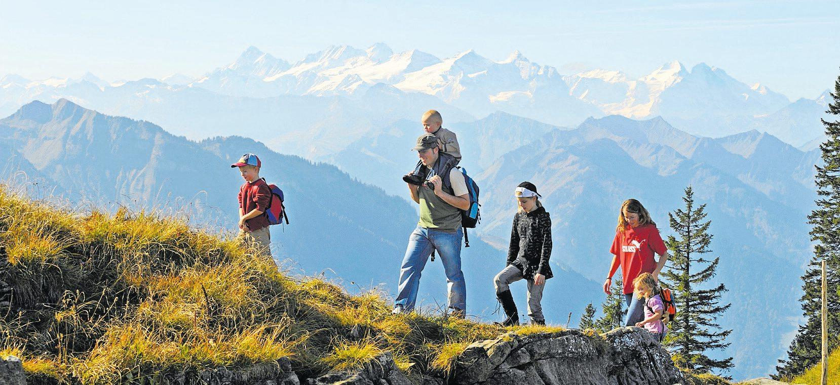 Ein Herbstausflug auf das Stanserhorn ist für die ganze Familie ein Erlebnis. Bild: PD Ein Herbstausflug auf das Stanserhorn ist für die ganze Familie ein Erlebnis. Bild: PD