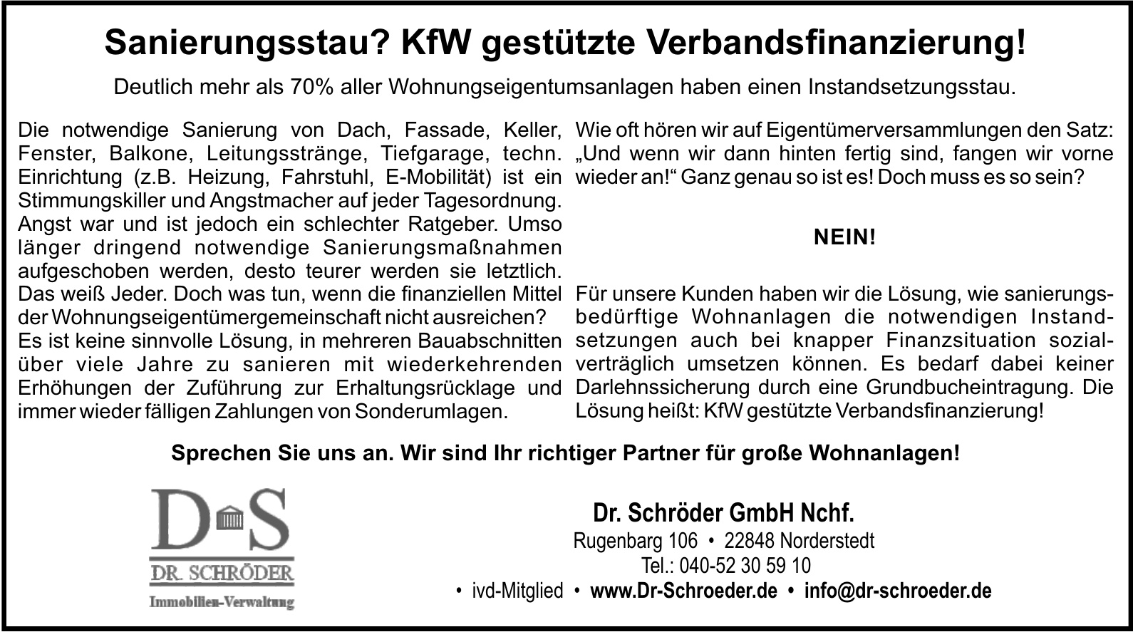 Dr. Schröder GmbH Nchf. 
