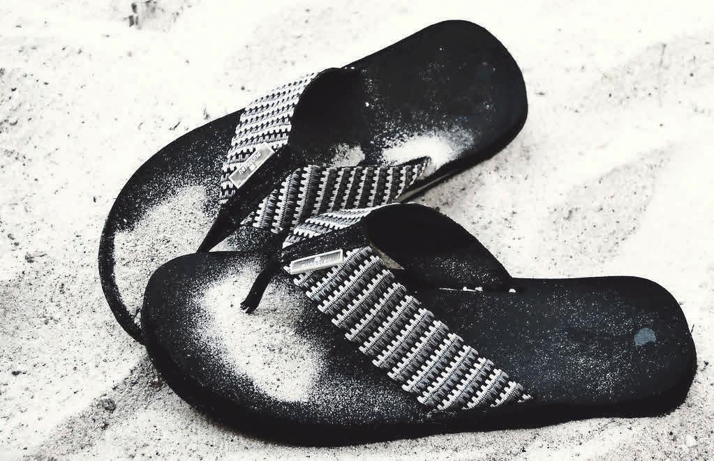 Flip-Flops gehören an den Strand und nicht an die Pedale. Foto: Pixelio.de, A. Dreher Flip-Flops gehören an den Strand und nicht an die Pedale. Foto: Pixelio.de, A. Dreher