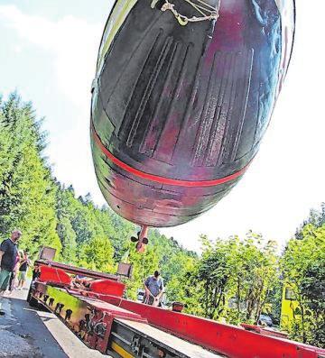 Vor einer Woche wurde die Muzena aus ihrem Trockendock in Buschhütten geholt Vor einer Woche wurde die Muzena aus ihrem Trockendock in Buschhütten geholt