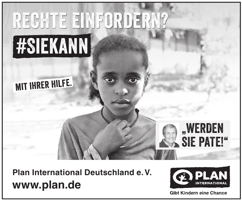 Plan International Deutschland e. V. Plan International Deutschland e. V.
