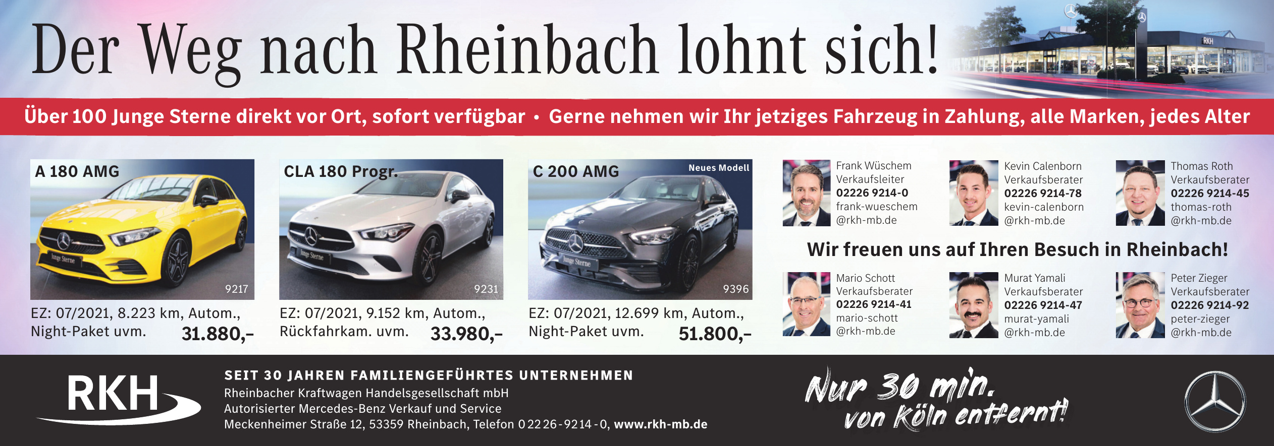 Rheinbacher Kraftwagen Handelsgesellschaft mbH Rheinbacher Kraftwagen Handelsgesellschaft mbH
