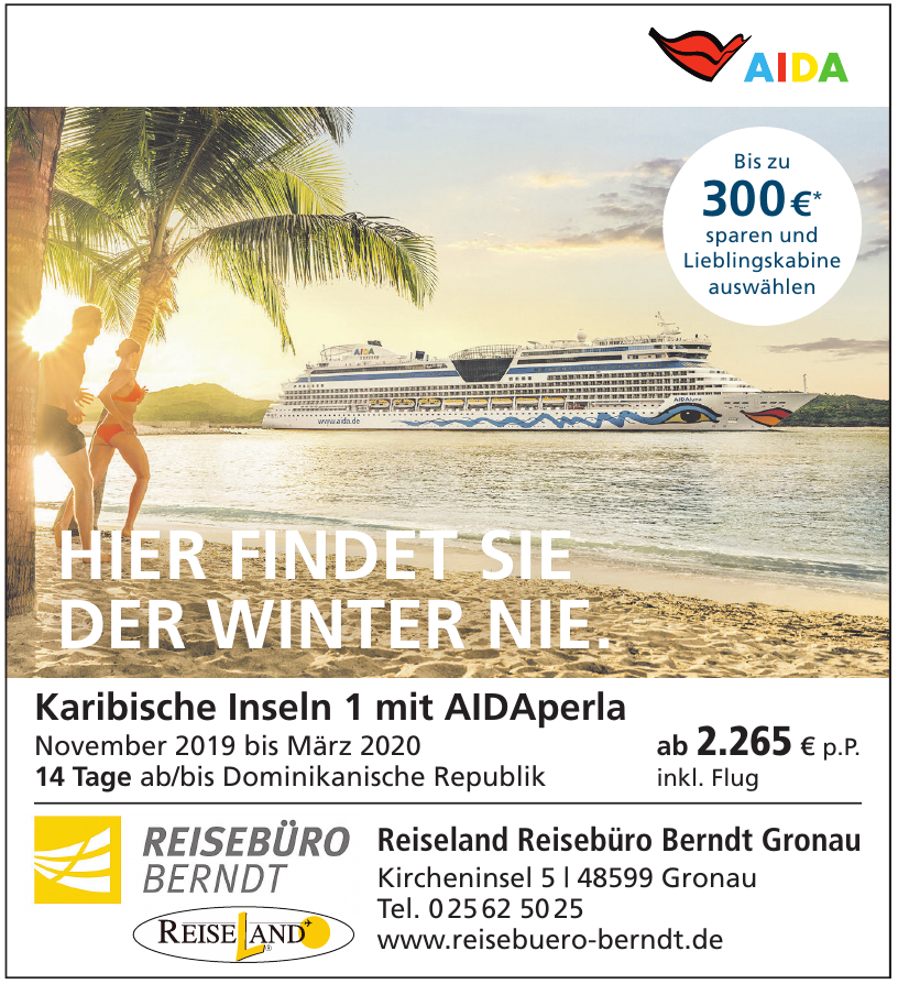 Reiseland Reisebüro Berndt Gronau Reiseland Reisebüro Berndt Gronau
