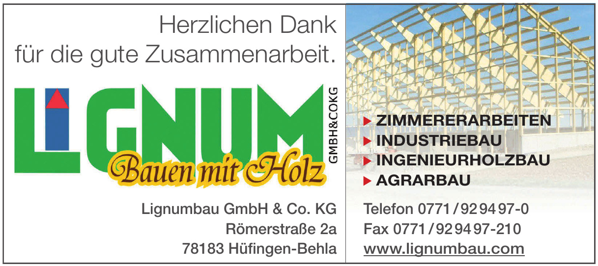 Lignumbau GmbH & Co. KG Lignumbau GmbH & Co. KG
