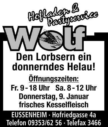 Wolf Hofladen & Partyservice Wolf Hofladen & Partyservice