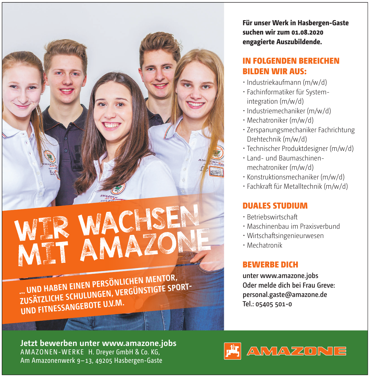 Amazonen-Werke H. Dreyer GmbH & Co. KG Amazonen-Werke H. Dreyer GmbH & Co. KG