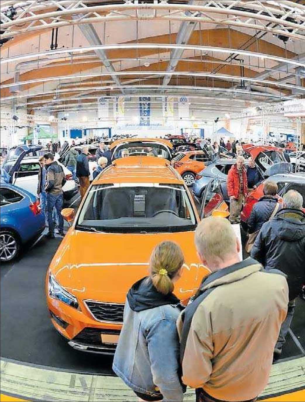 Alle wesentlichen Neuheiten werden dieses Jahr beim Autosalon zu sehen sein. FOTO: BUCHHOLZ Alle wesentlichen Neuheiten werden dieses Jahr beim Autosalon zu sehen sein. FOTO: BUCHHOLZ