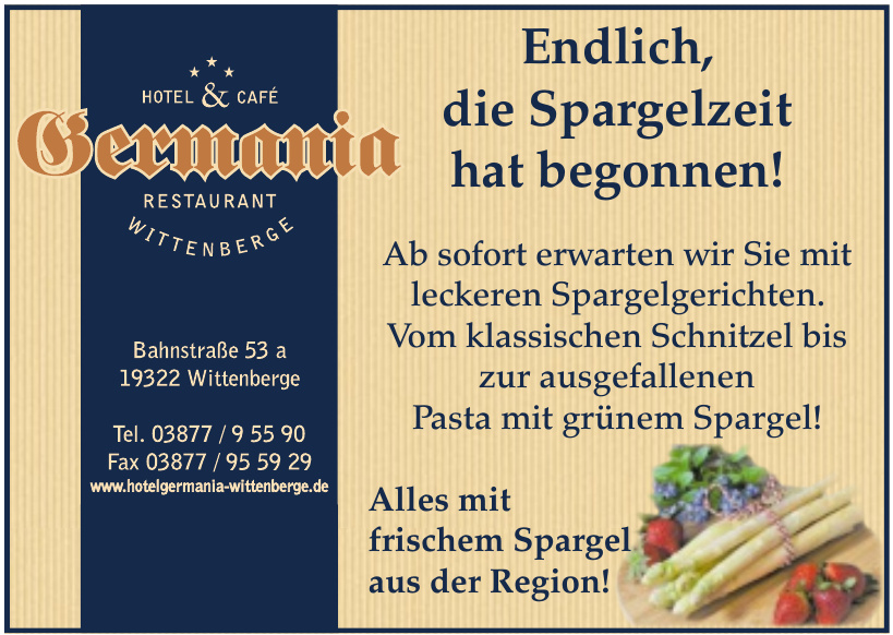 Hotel & Restaurant Germania Wittenberge