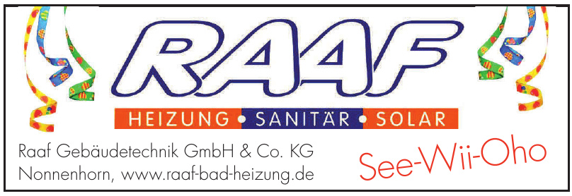 Raaf Gebäudetechnik GmbH & Co. KG Raaf Gebäudetechnik GmbH & Co. KG