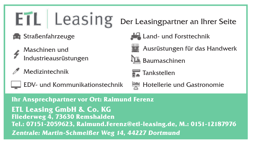 ETL Leasing GmbH & Co. KG ETL Leasing GmbH & Co. KG