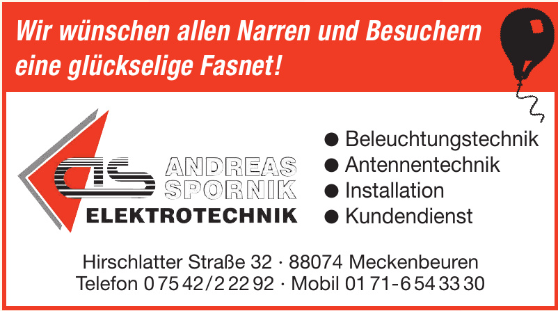 Andreas Spornik Elektrotechnik Andreas Spornik Elektrotechnik
