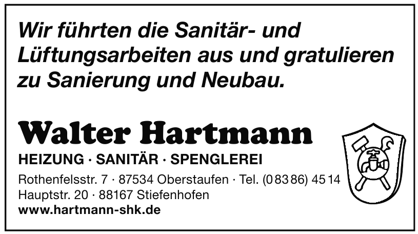 Walter Hartmann Walter Hartmann