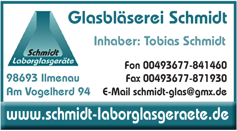Glasbläserei Schmidt Glasbläserei Schmidt