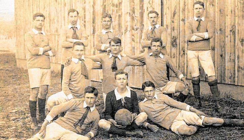 Die Gründungsmannschaft des FC Taubertal im Jahr 1922. BILD: FC TAUBERTAL