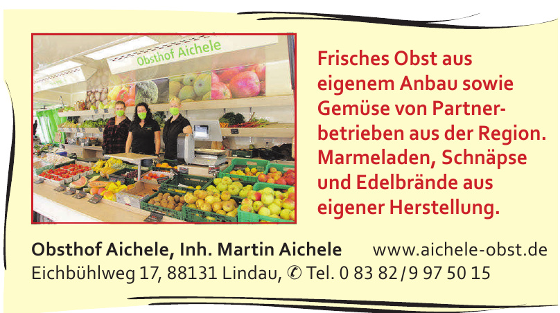 Obsthof Aichele, Inh. Martin Aichele Obsthof Aichele, Inh. Martin Aichele