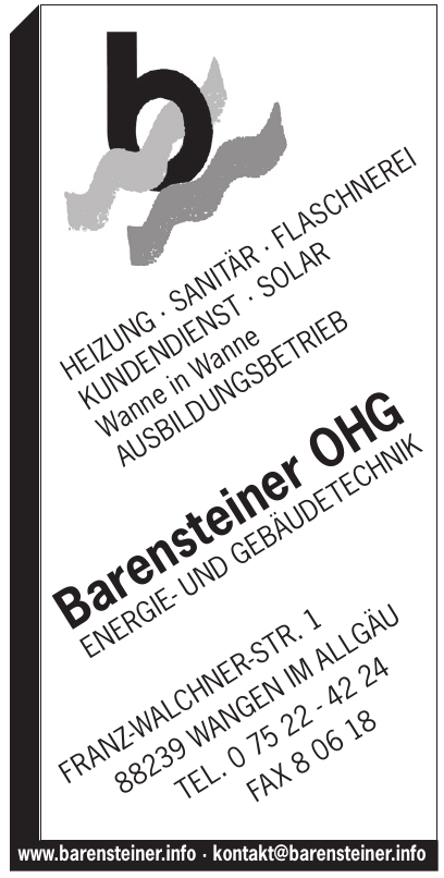 Barensteiner Energie- und Gebäudetechnik Barensteiner Energie- und Gebäudetechnik