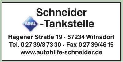 Schneider-Tankstelle Schneider-Tankstelle