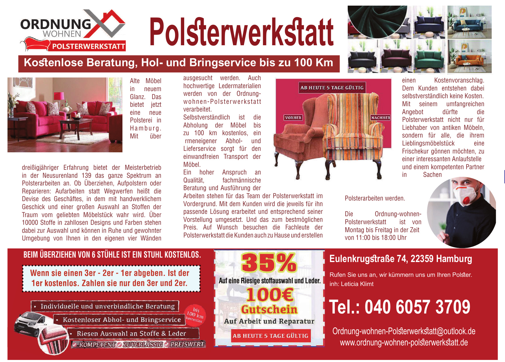Ordnung-wohnen-Polsterwerkstatt Ordnung-wohnen-Polsterwerkstatt