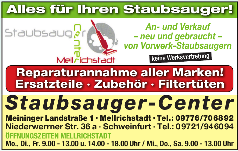 Staubsauger-Center Staubsauger-Center