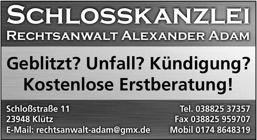 Rechtsanwalt Alexander Adam Rechtsanwalt Alexander Adam
