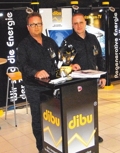 Immer gerne auf der Messe dabei ist die Firma dibu-energie von der Insel Fehmarn. FOTO: BG Immer gerne auf der Messe dabei ist die Firma dibu-energie von der Insel Fehmarn. FOTO: BG