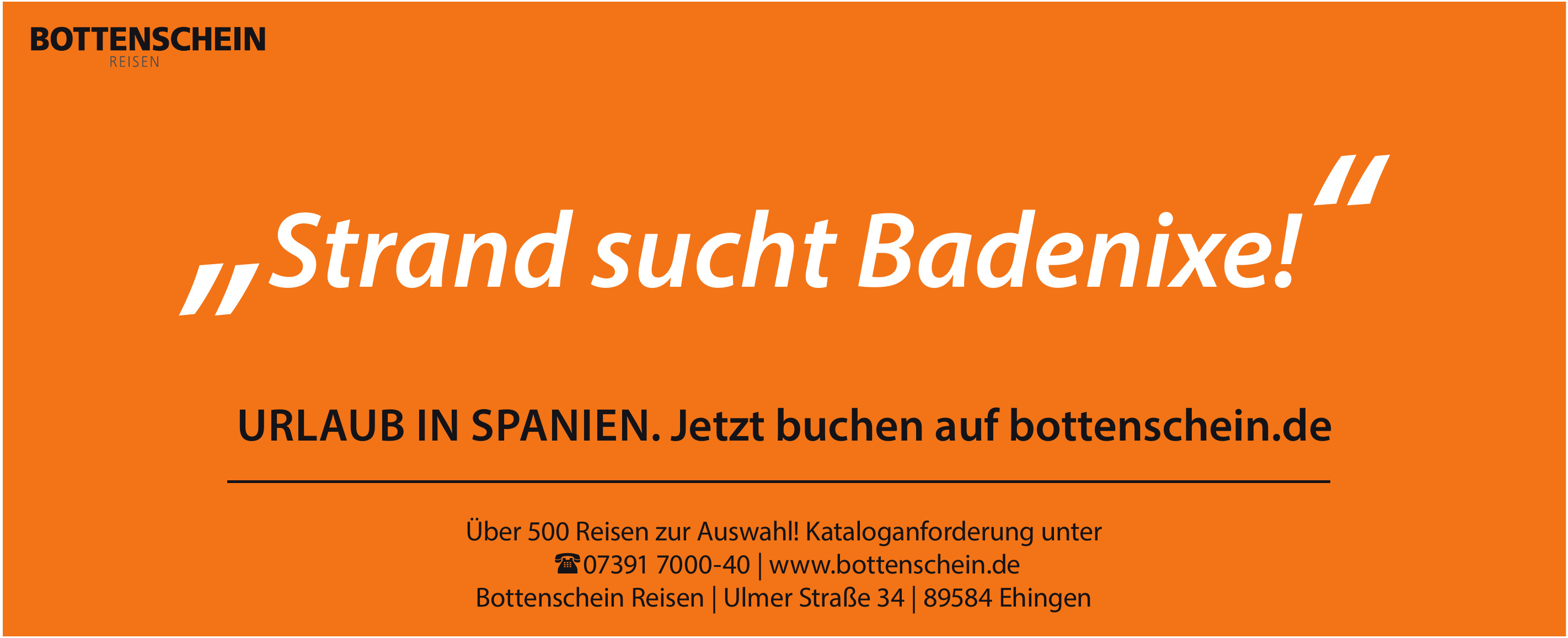 Bottenschein Reisen Bottenschein Reisen