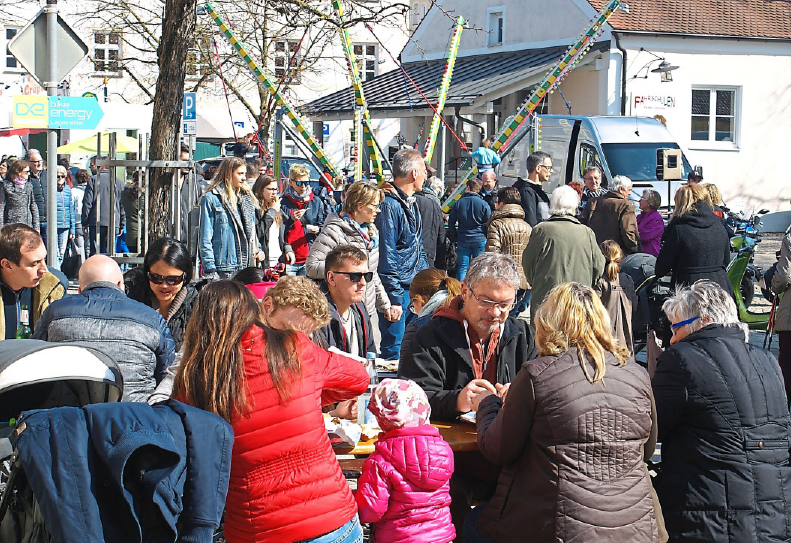 Zum Verweilen lädt der Köschinger Frühlingsmarkt am Sonntag ein Zum Verweilen lädt der Köschinger Frühlingsmarkt am Sonntag ein