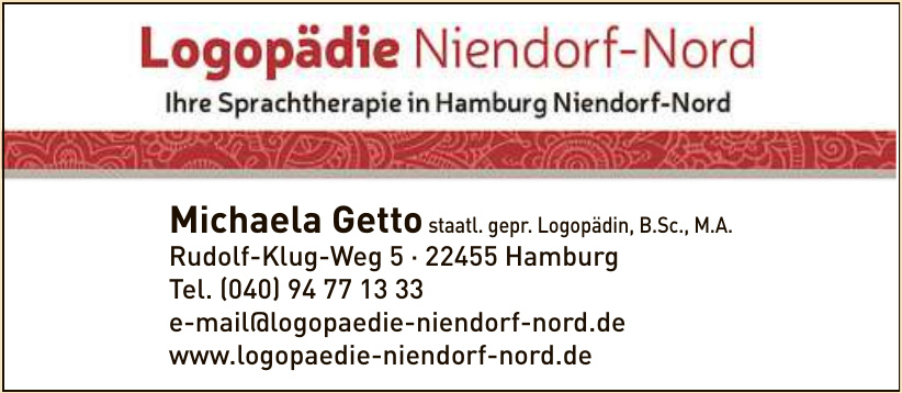 Logopädie Niendorf Nord - Michaela Getto