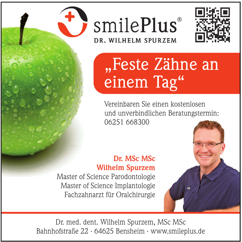 SmilePlus Dr. med. dent. Wilhelm Spurzem, MSc MSc