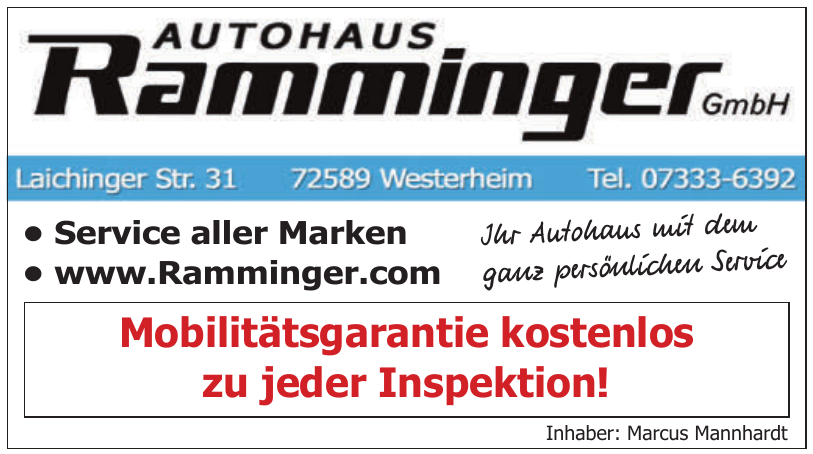Autohaus Rammingen GmbH Autohaus Rammingen GmbH