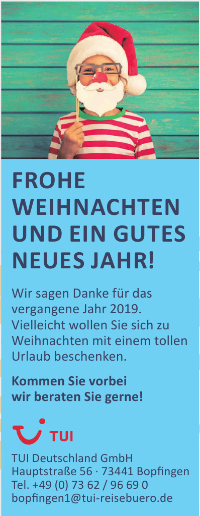 TUI Deutschland GmbH TUI Deutschland GmbH