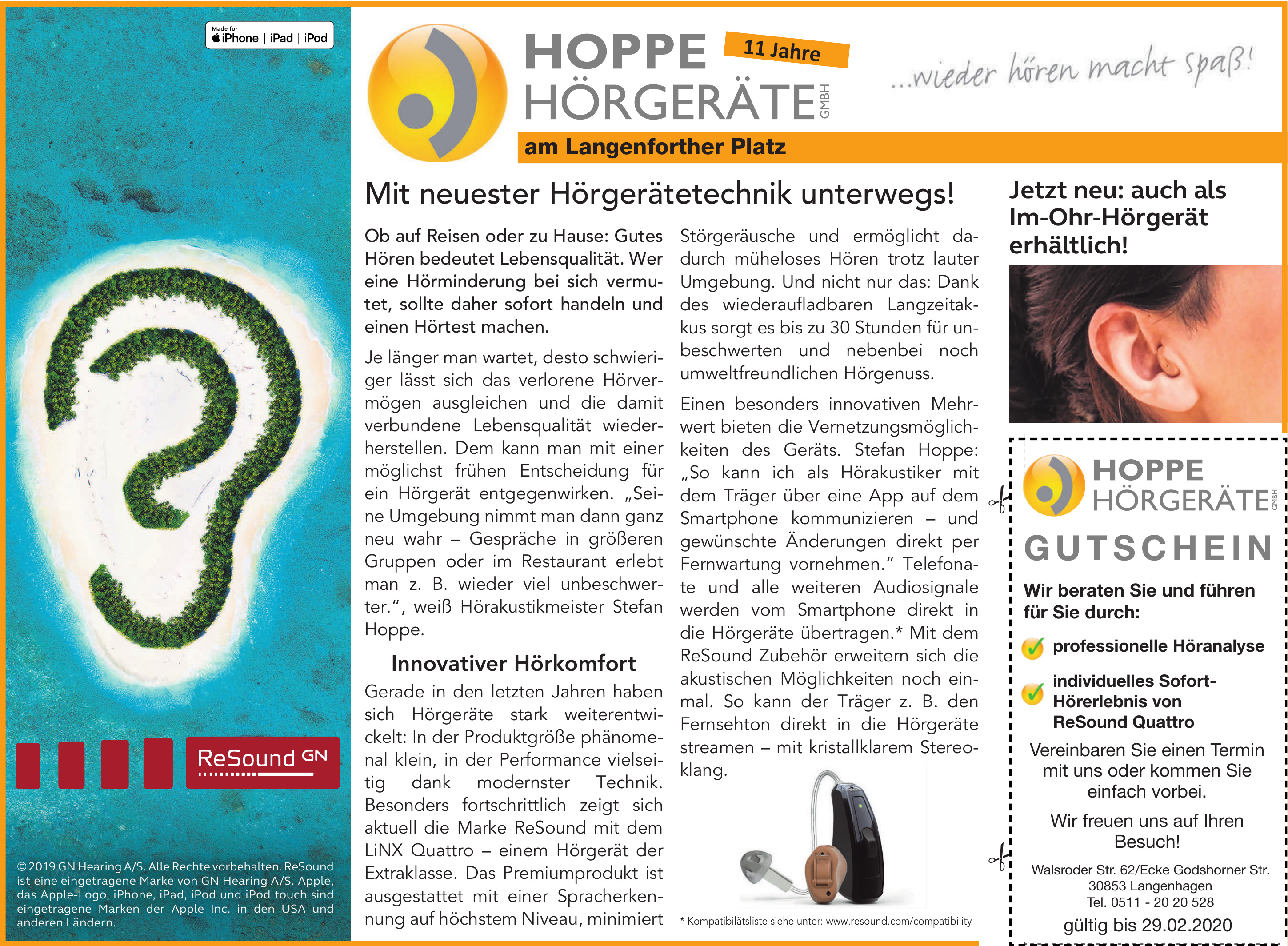 Hoppe Hörgeräte GmbH Hoppe Hörgeräte GmbH