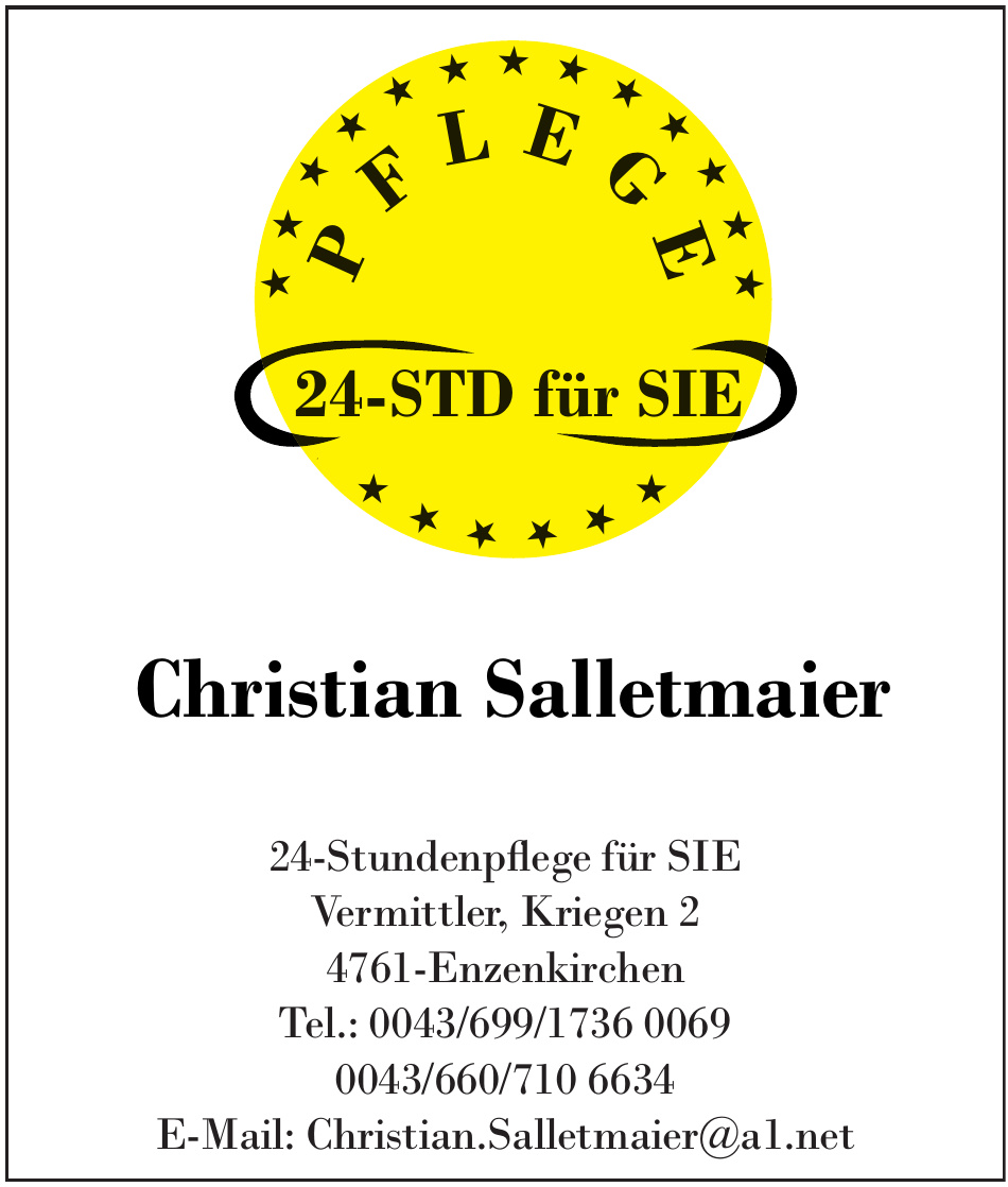 Christian Salletmaier Christian Salletmaier