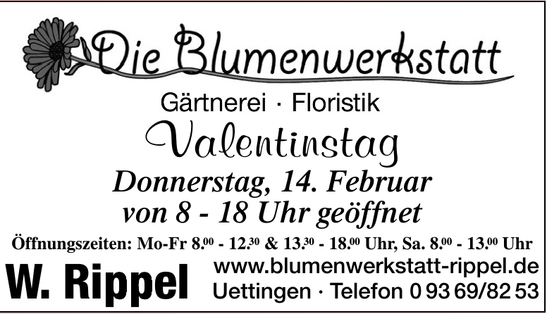 Die Blumenwerkstatt Rippel Die Blumenwerkstatt Rippel
