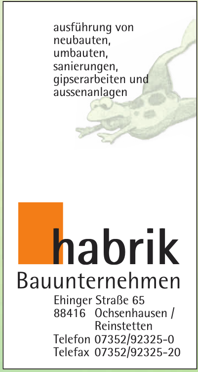 Habrik Bauunternehmen Habrik Bauunternehmen
