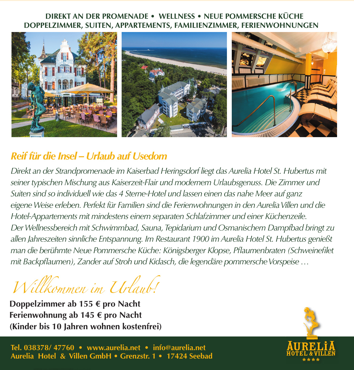 Aurelia Hotel & Villen GmbH Aurelia Hotel & Villen GmbH