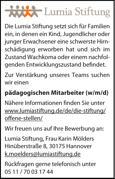 Lumia Stiftung Lumia Stiftung