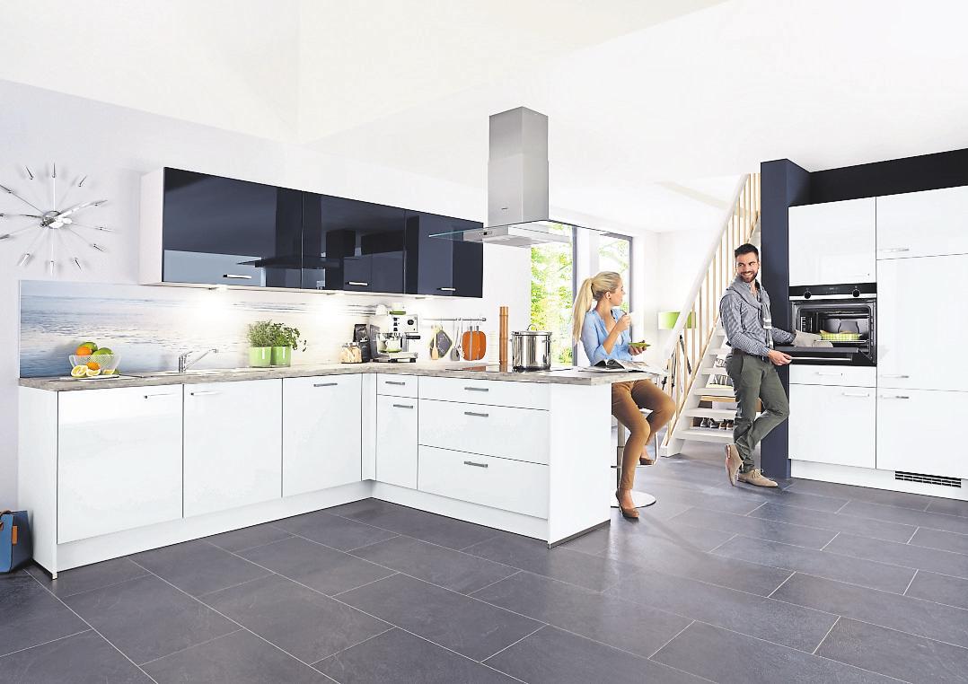 Moderne Küchen sind praktisch und punkten gleichzeitig mit stilvollem Design. Foto: Werbeagentur M.V. Geisser