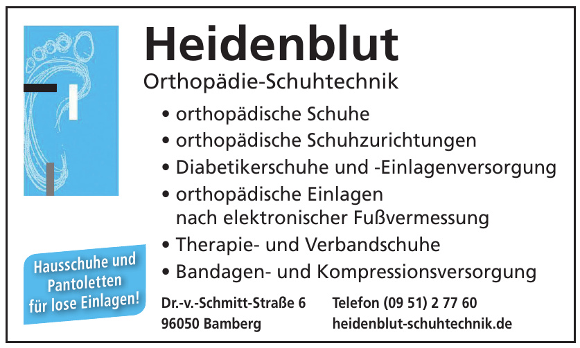 Heidenblut Orthopädie-Schuhtechnik