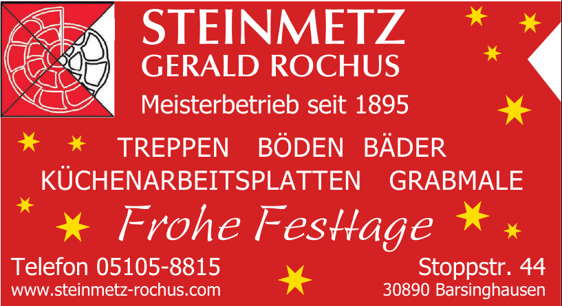 Steinmetz Gerald Rochus